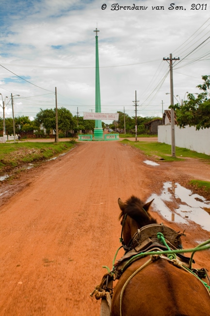 Concepcion, Paraguay, South America, horse, taxi