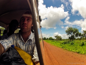 bus, travel, africa