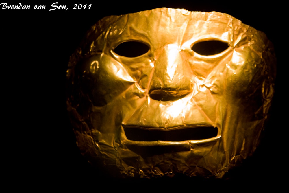Ancient Golden Mask