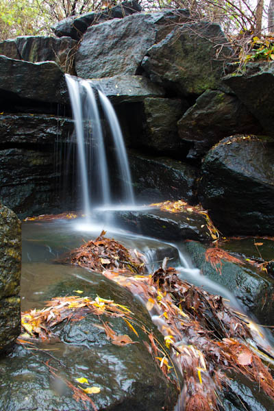 New York City, Central Park, Waterfall