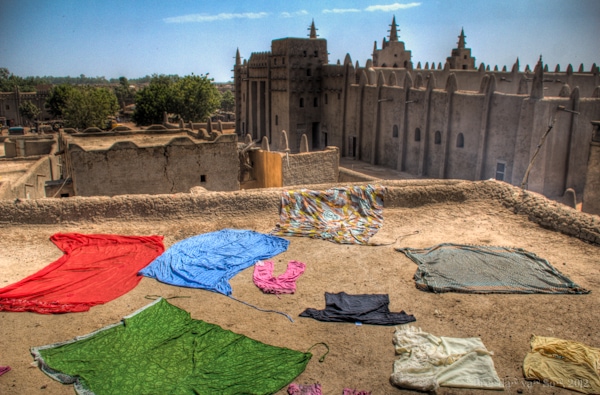 Laundry, Djenne, Mali