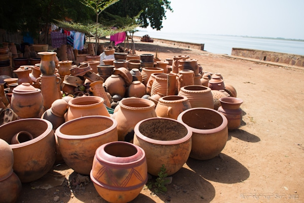pottery in Segou