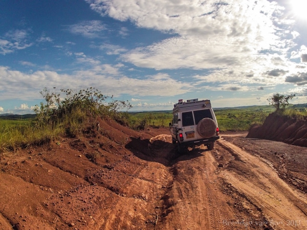 Jeep in DRC