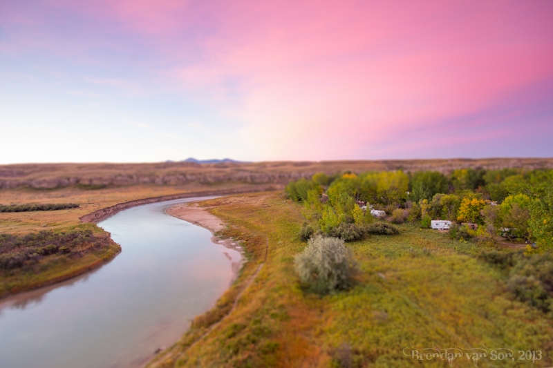 writing on Stone Provincial Park camprground