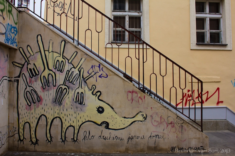 Bratislava, graffitti