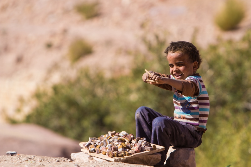 Bedouin kid, Petra