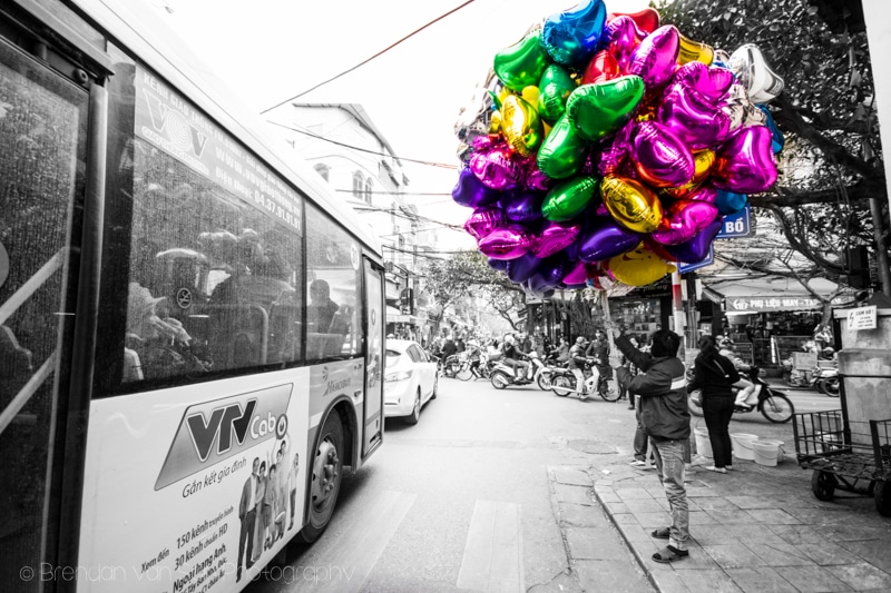 Baloons for sale, Hanoi
