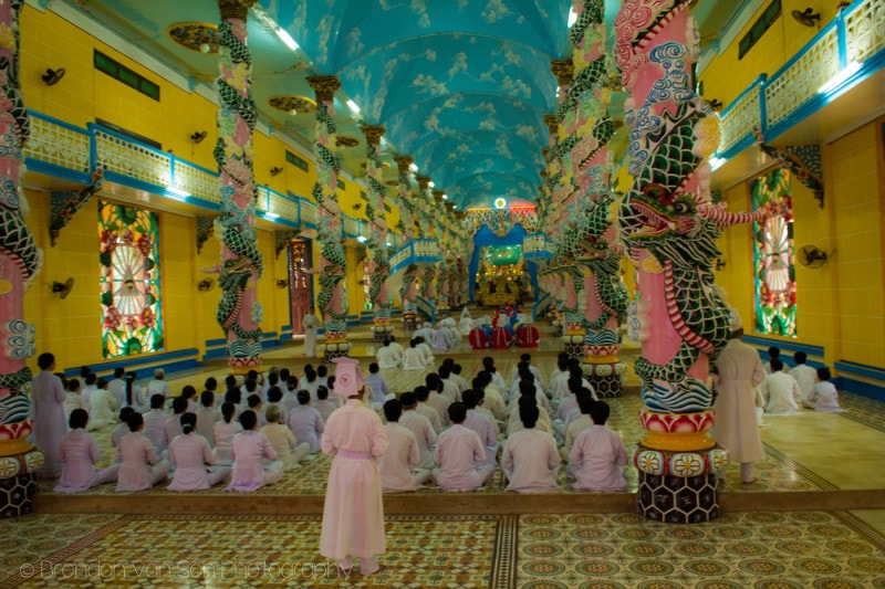 Cao Dai Temple, Vietnam