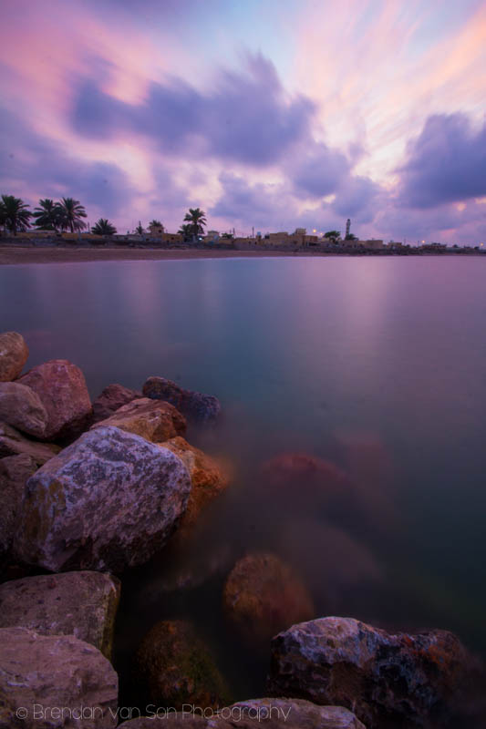 Beautiful seascape in the Gulf of Oman