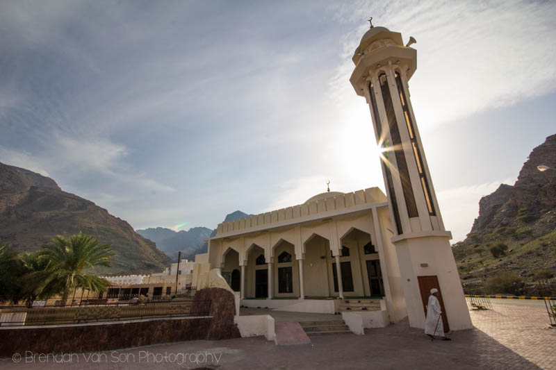 A mosque in a village of Oman