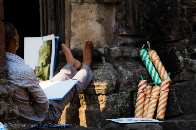 Artist, Angkor Wat
