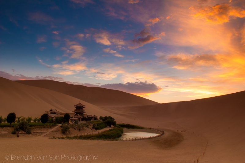 Dunhuang Desert Oasis China