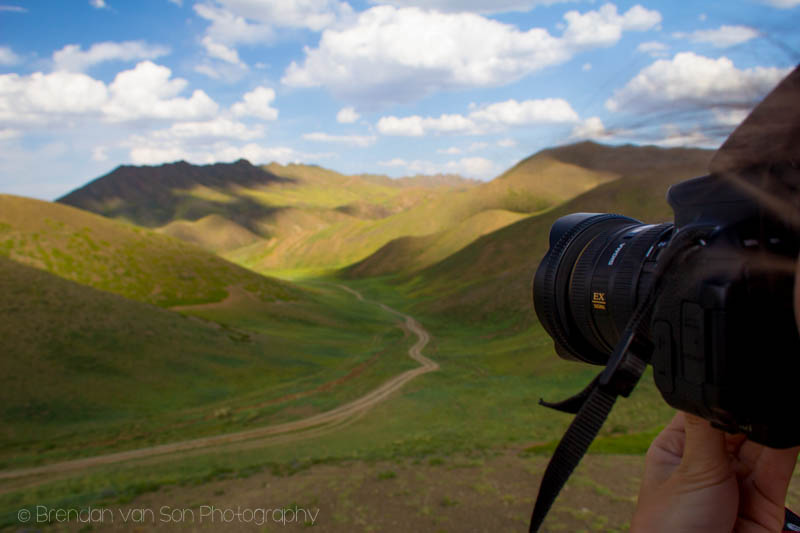 landscapes in Southern Mongolia