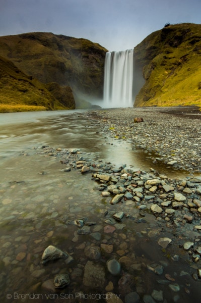 Skogafoss long exposure photo