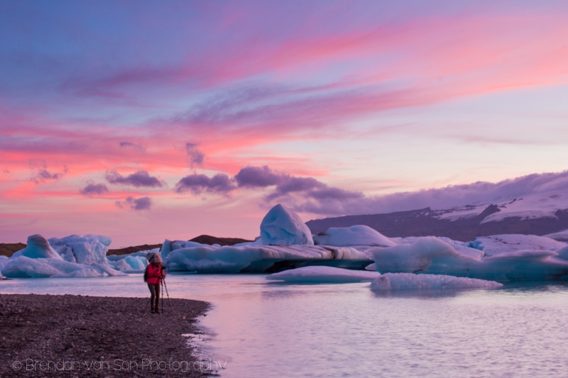 The iceberg lagoon, Iceland