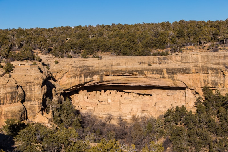 Mesa Verde National Park Cliff Dwellings