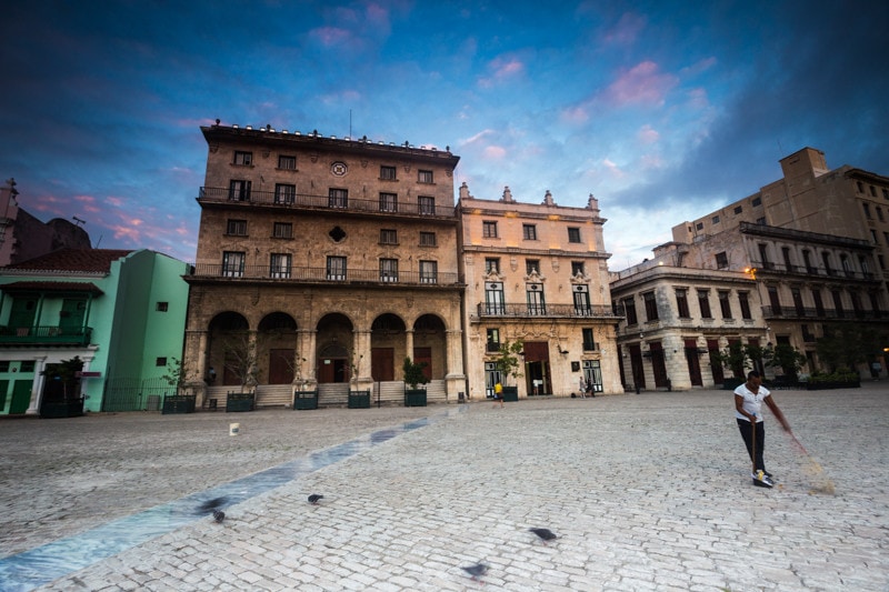 Plaza San Francisco, Havana, Cuba