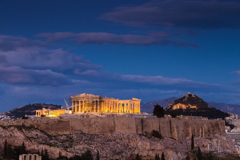 Filopappou Hill, Athens, Greece