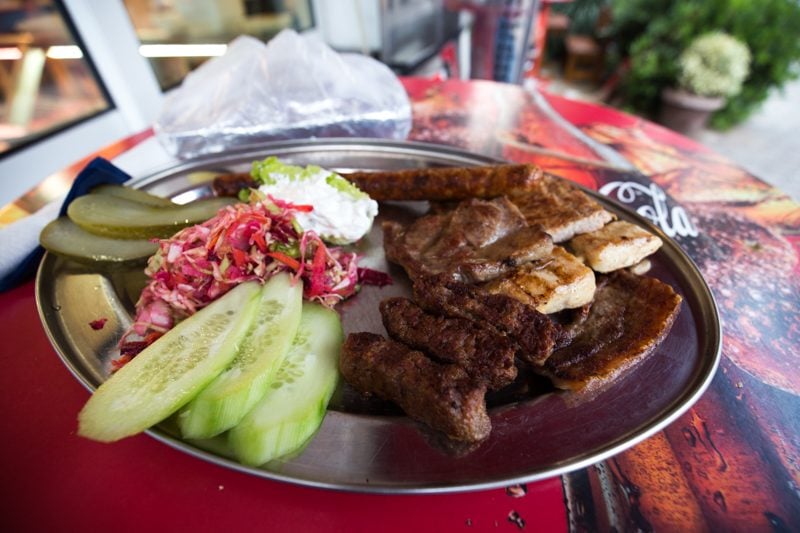 Grilled lunch at Tanjga in Kotor