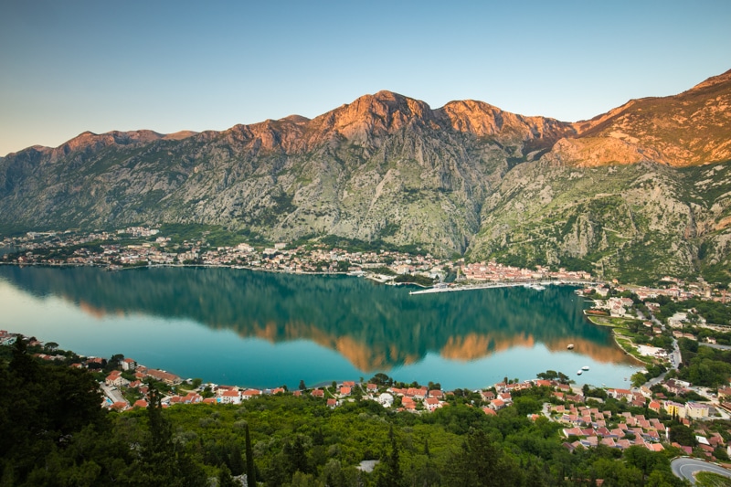 Kotor from Vrmak Fort Trail
