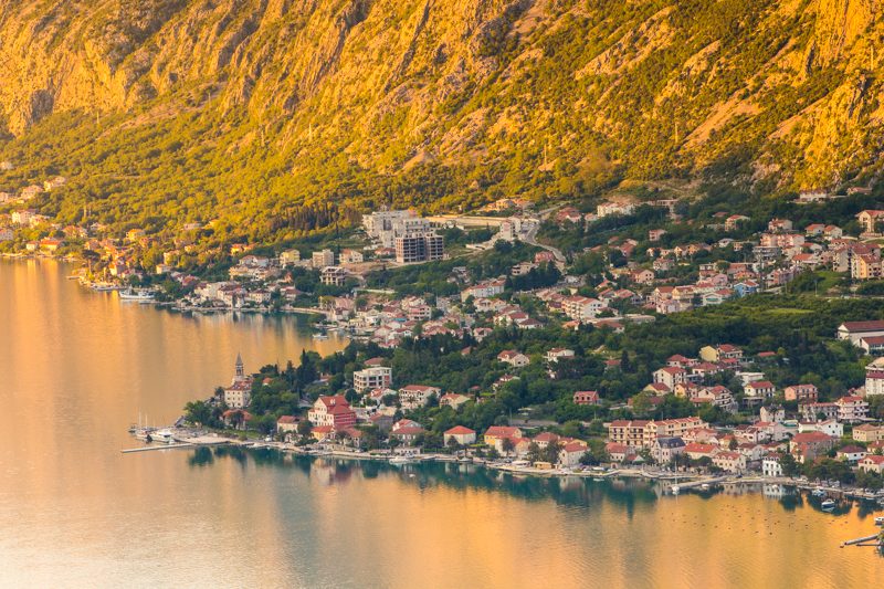 Kotor from Vrmak Fort Trail