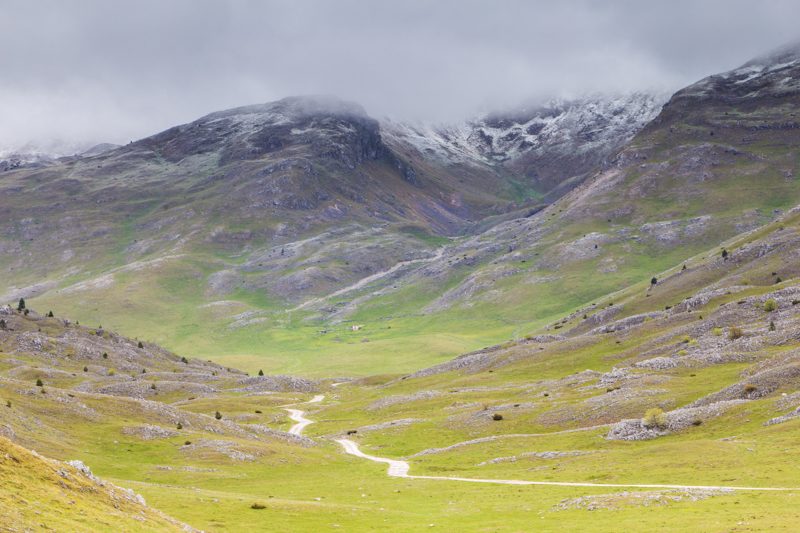 Bosnia-Herzegovina photography. A landscape photo near Lukomir.