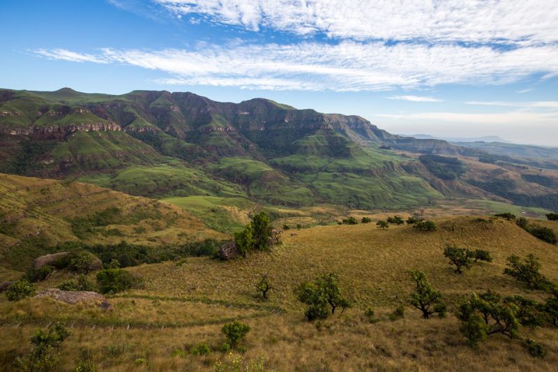 The Drakensberg Mountains