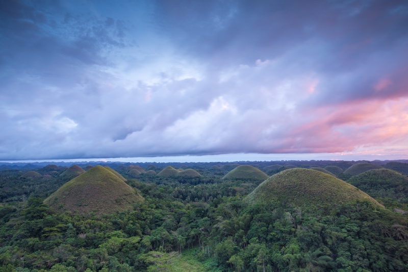 Exploring The Chocolate Hills Of Bohol Philippines