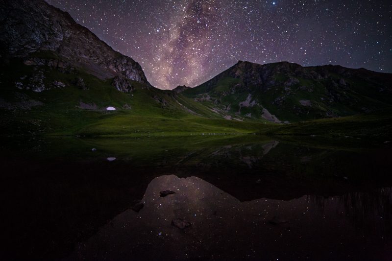 Landscape Kyrgyzstan Star Photography