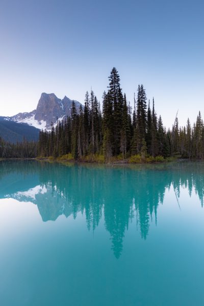 Emerald Lake in the spring