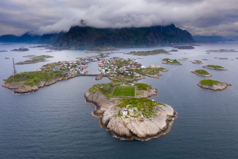 Henningsvær soccer field