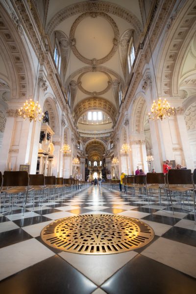 St. Paul's Cathedral floor