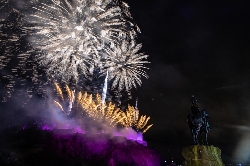 hogmanay fireworks