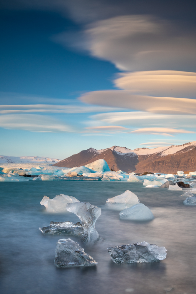 Glacier lagoon, iceland